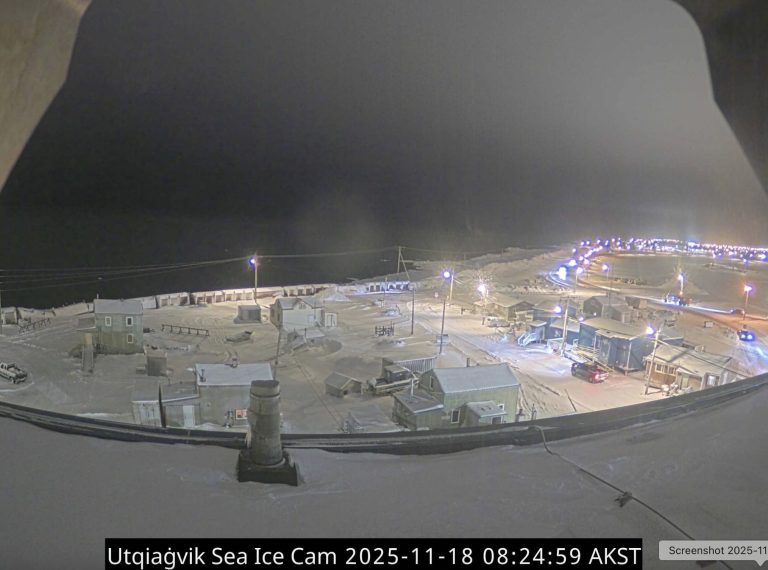 Utqiagvik-Barrow sees final sunset of the year as polar darkness descends