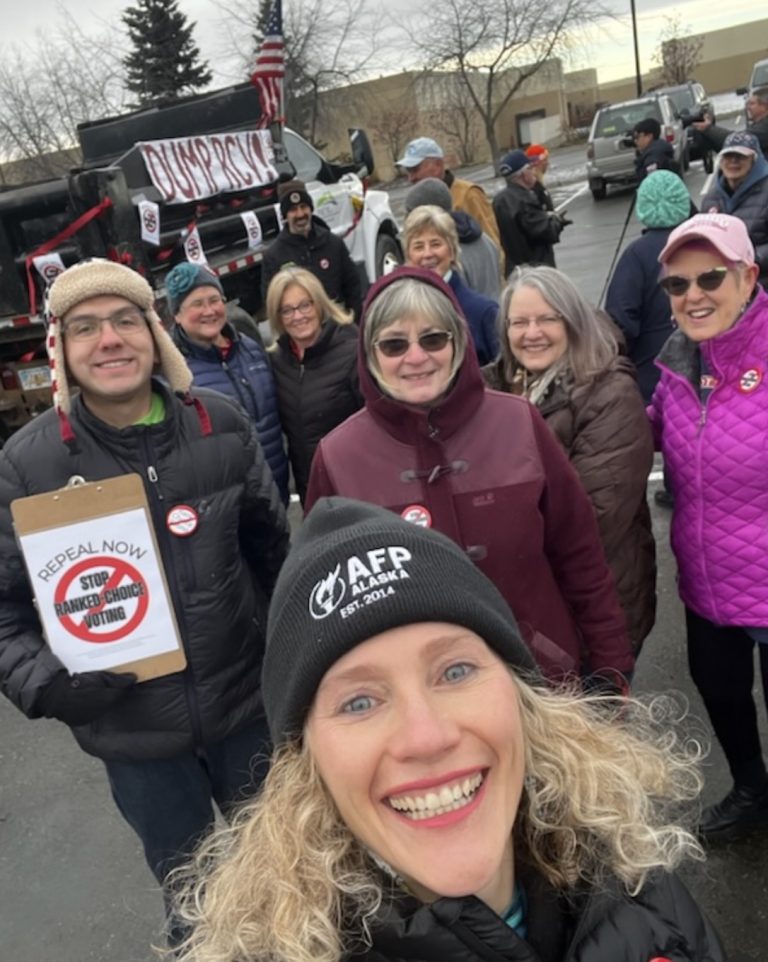 Repeal Now group delivers repeal of ranked-choice voting petition books to Elections Division