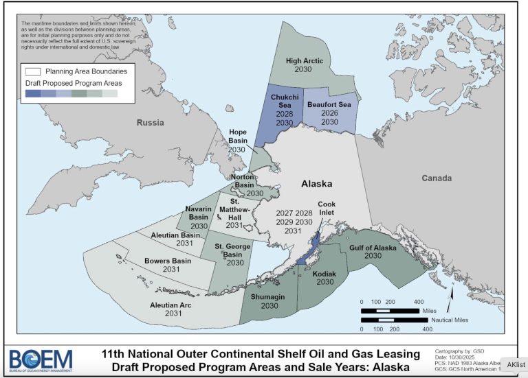 Boom: Interior moves to expand offshore oil leases in Alaska