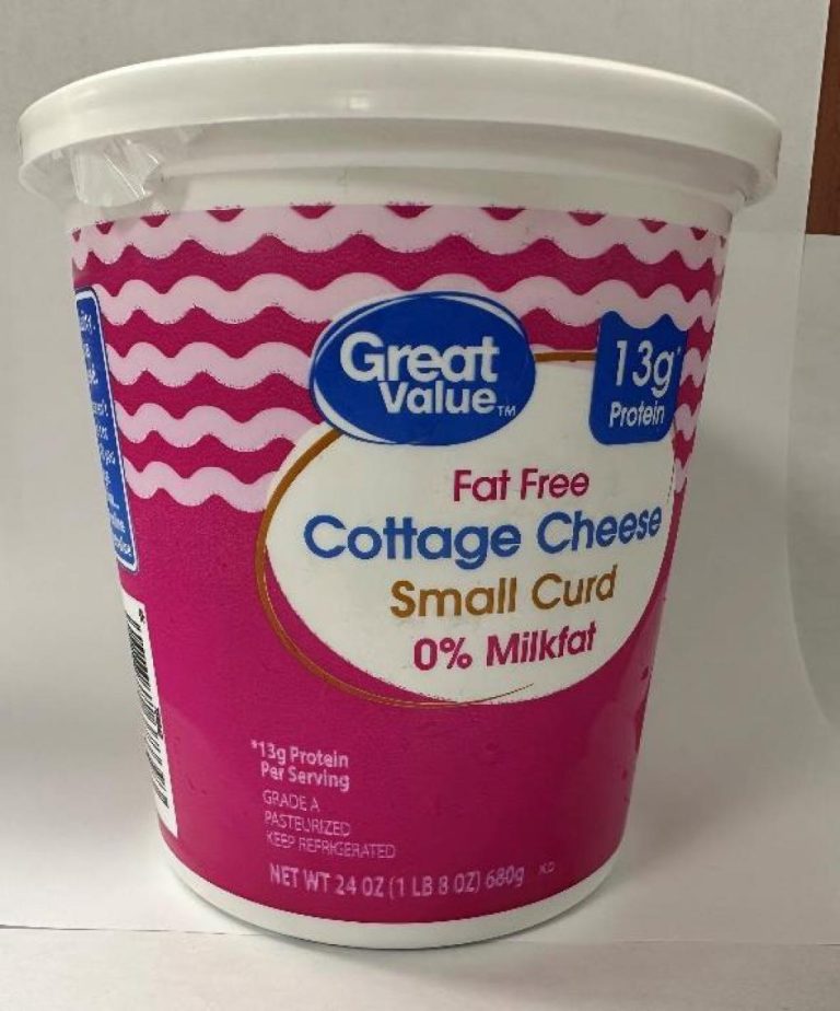 Check that label on cottage cheese purchased at Walmart: Recall