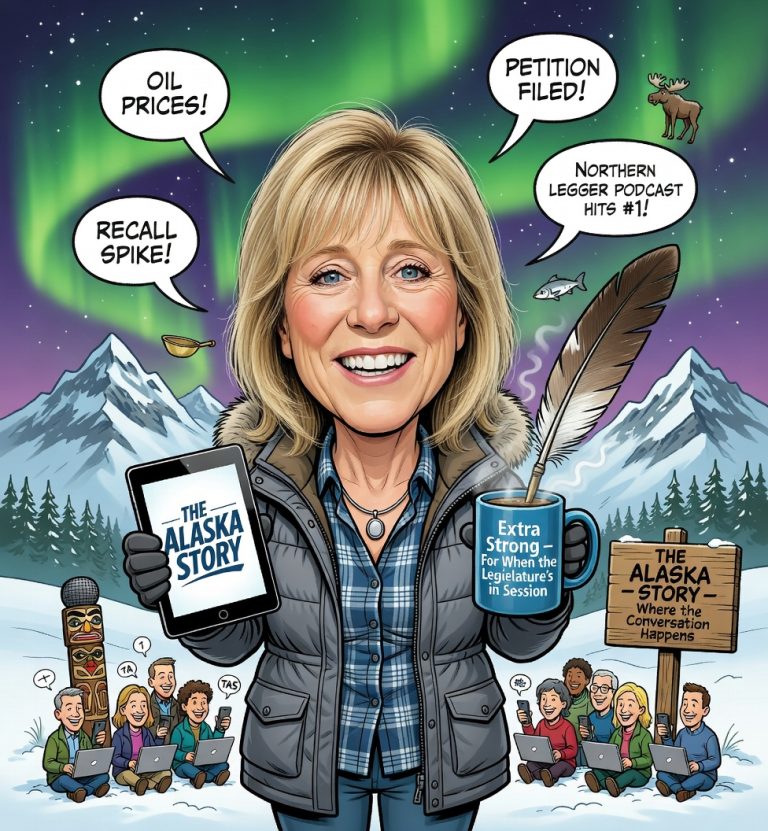 The Alaska Story marks 22 weeks of lightning-fast growth: 32,000 newsletter subscribers, 1,300 articles, and a top-5 national podcast