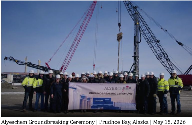 Alyeschem breaks ground on North Slope chemical and fuels facility backed by AIDEA