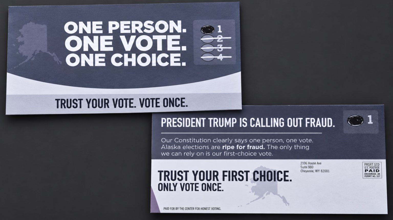 False flag operation: Mystery mailer invokes Trump to tell Alaska ...